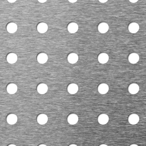 R10 U25,98, Perforated sheet, Stainless steel, 1.5 x 1000 x 2000 mm - Image 1