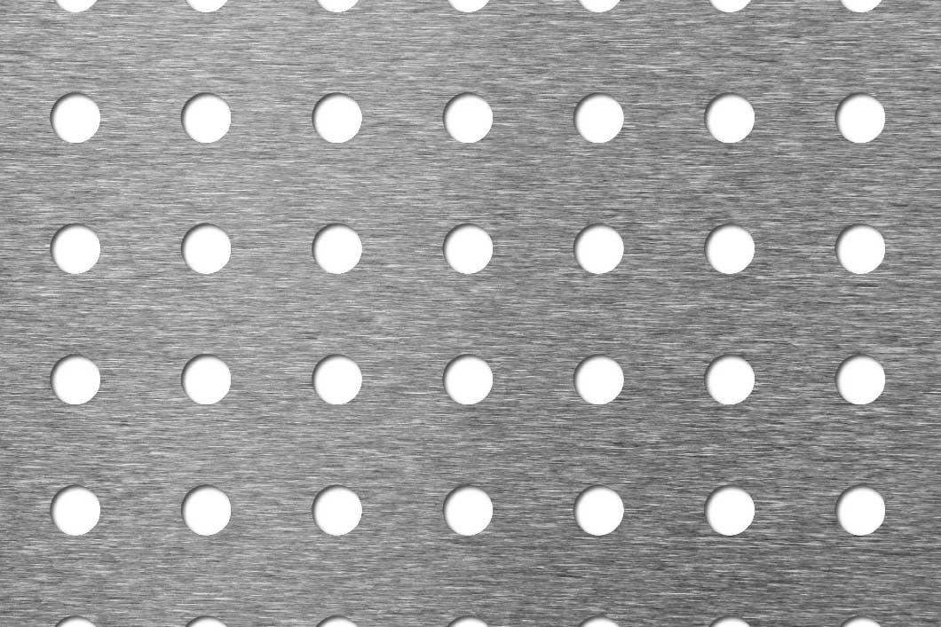 R10 U25,98, Perforated sheet, Stainless steel, 1.5 x 1000 x 2000 mm