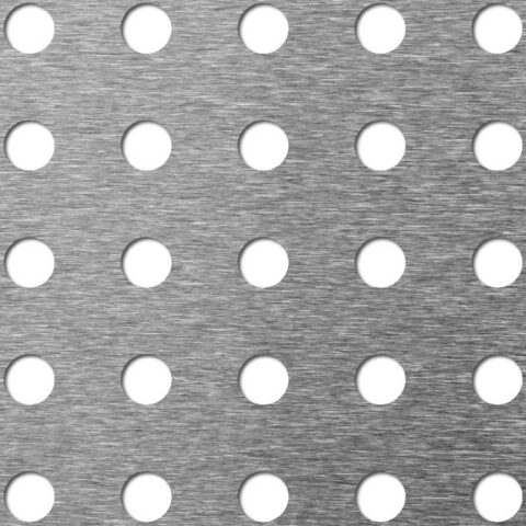 R12 U27,72, Perforated sheet, Aluminium, 3 x 1500 x 3000 mm - Image 1