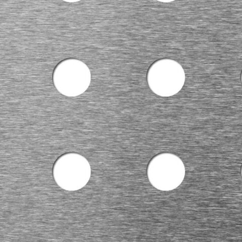 R20 U48,5, Perforated sheet, Aluminium, 3 x 1250 x 2500 mm - Image 1