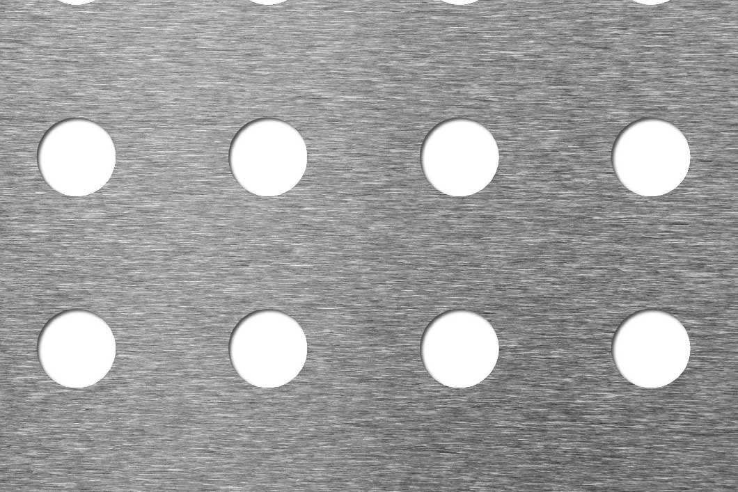 R20 U48,5, Perforated sheet, Aluminium, 3 x 1500 x 3000 mm