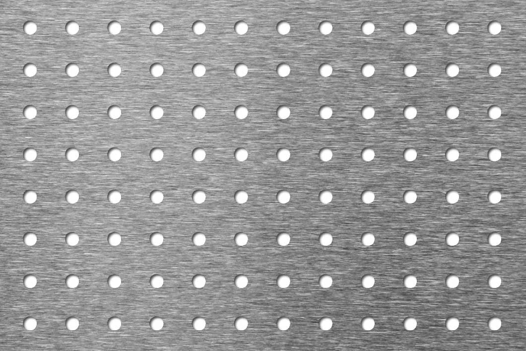 R5 U15, Perforated sheet, Aluminium, 3 x 1500 x 3000 mm