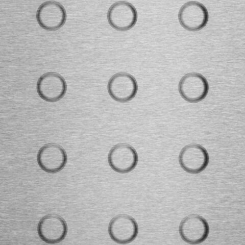 SR15 U36,38, Textured sheet, Aluminium, 2 x 1000 x 2000 mm - Image 1