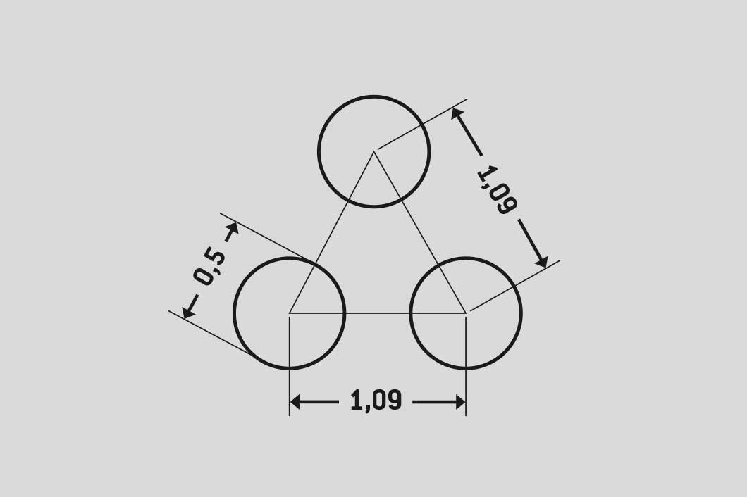 R0,5 T1,09, Perforated sheet, Stainless steel, 0.4 x 1000 x 2000 mm