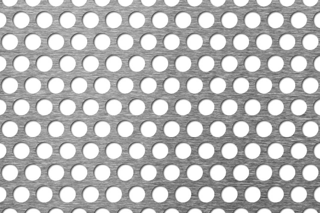R10 T13,5, Perforated sheet, Aluminium, 1.5 x 1250 x 2500 mm