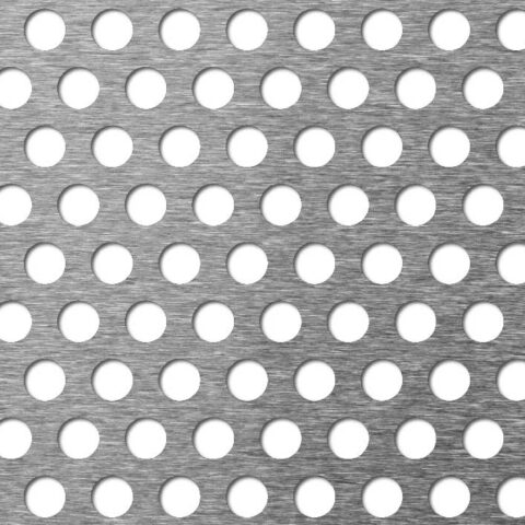 R10 T16, Perforated sheet, Mild Steel, 8 x 1000 x 2000 mm - Image 1