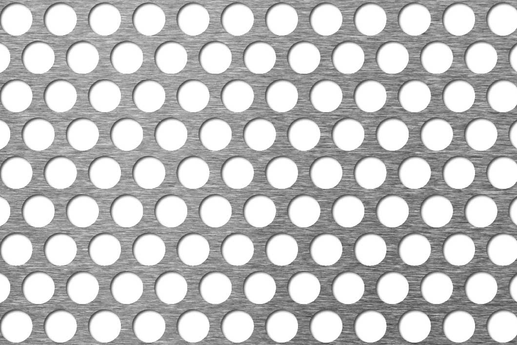 R12 T16, Perforated sheet, Aluminium, 3 x 1250 x 2500 mm