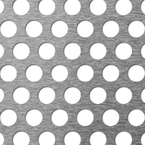 R15 T22, Perforated sheet, Mild Steel, 2 x 1000 x 2000 mm - Image 1