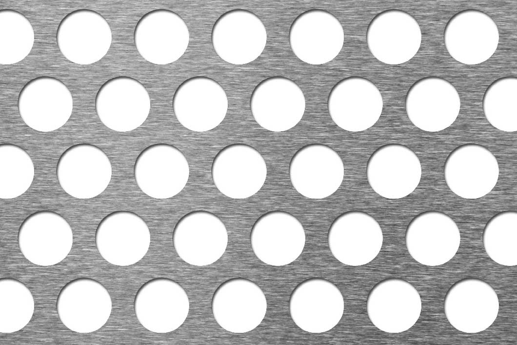 R20 T28, Perforated sheet, Aluminium, 2 x 1000 x 2000 mm