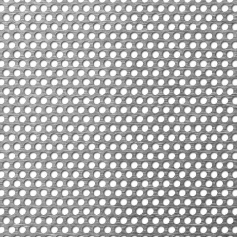 R4 T5,6, Perforated sheet, Mild Steel, 2 x 1000 x 2000 mm - Image 1