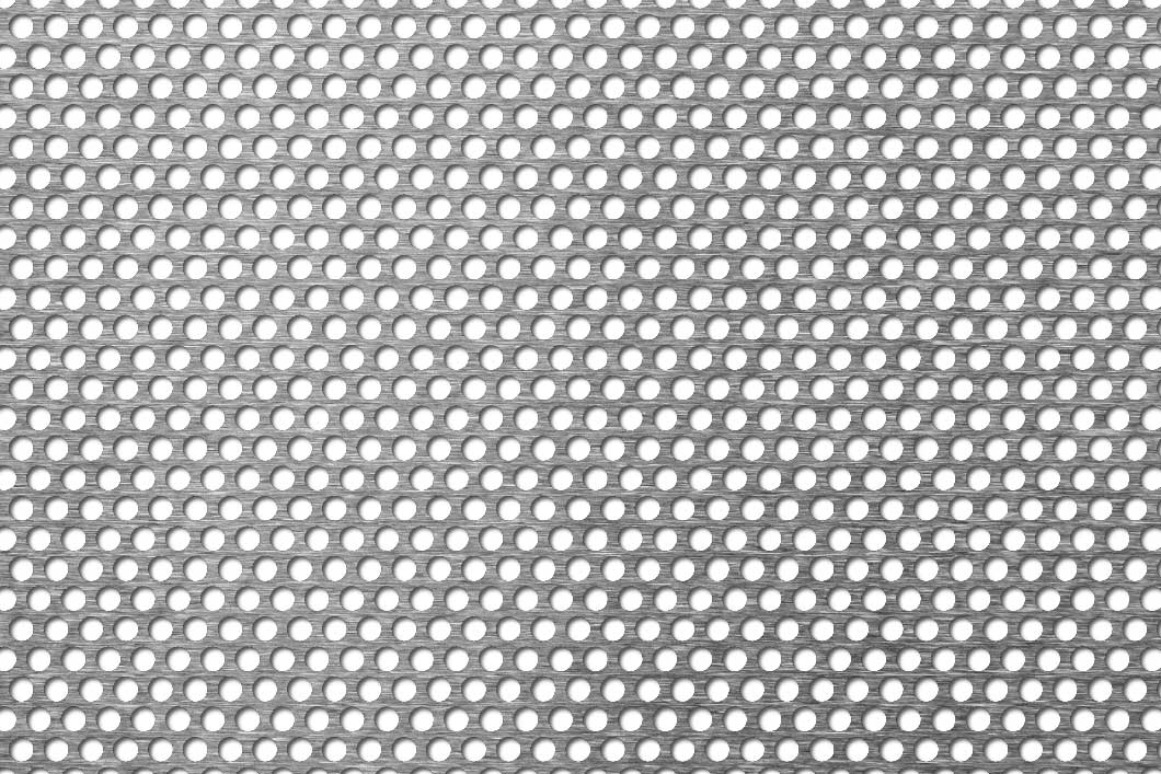 R4 T5,6, Perforated sheet, Mild Steel, 2 x 1000 x 2000 mm