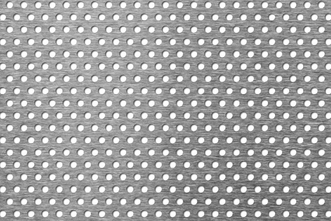 R4 T8, Perforated sheet, Aluminium, 1.5 x 1000 x 2000 mm