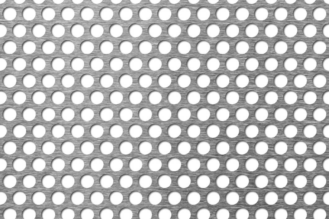 R8 T11, Perforated sheet, Aluminium, 2 x 1000 x 2000 mm
