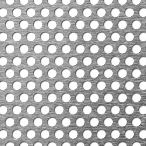 R8 T12, Perforated sheet, Mild Steel, 4 x 1000 x 2000 mm - Image 1