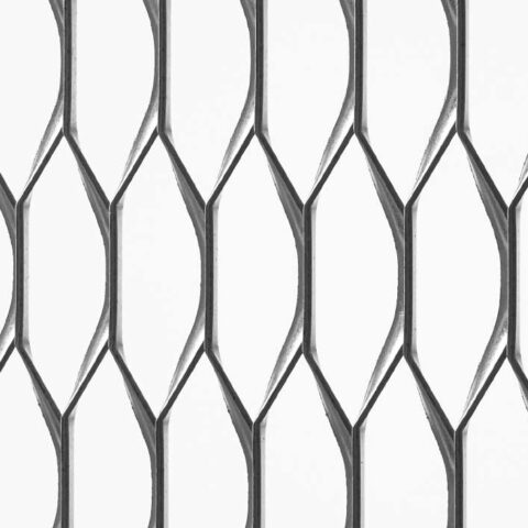 Hexagonal 100x34x10, Expanded metal, Aluminium, 2 x 1000 x 2000 mm - Image 4