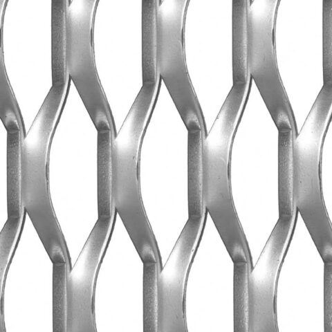Hexagonal 100x34x10, Expanded metal, Aluminium, 2 x 1000 x 2000 mm - Image 2