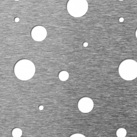 Soap Bubble, Perforated sheet, Aluminium, 2 x 1000 x 2000 mm - Image 1