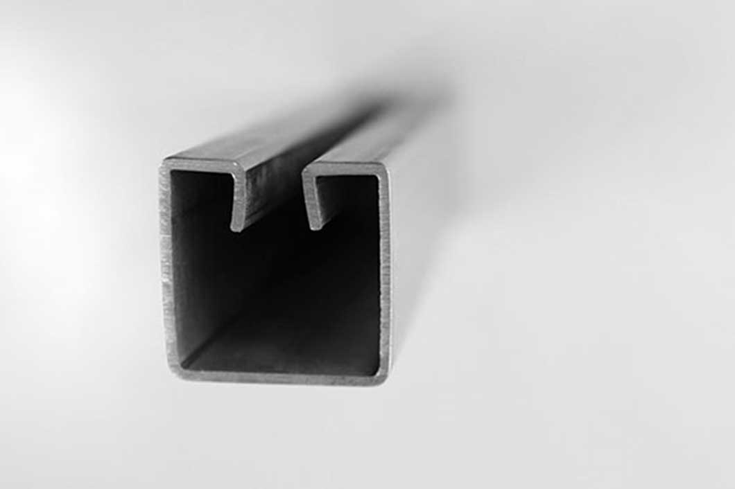 Profile edging WE 30x30 · 7.5, Stainless steel