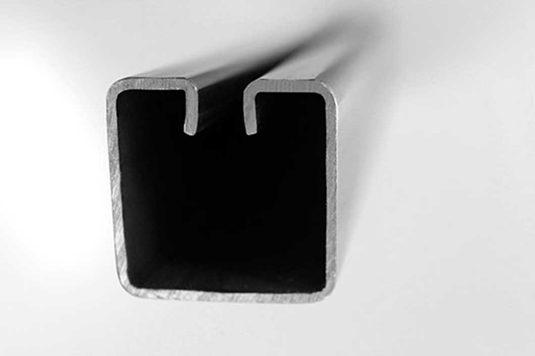 Profile edging WE 40x40 · 9.6, Mild Steel