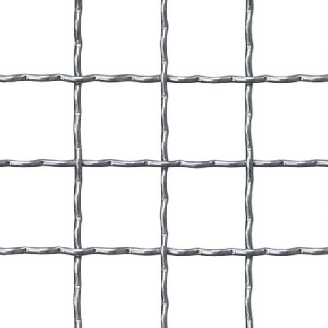 Crimped mesh 30 x 30 mm, Aluminium, 3 x 1000 x 2000 mm - Image 1