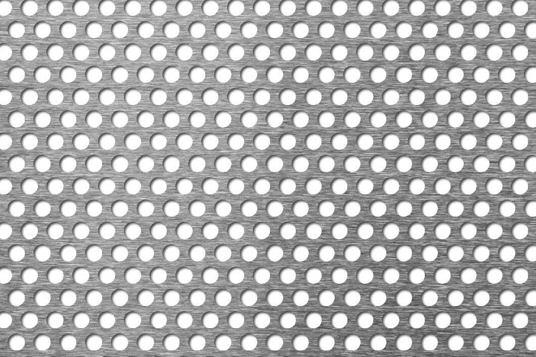 R6 T9, Perforated sheet, Aluminium, 1 x 1000 x 2000 mm