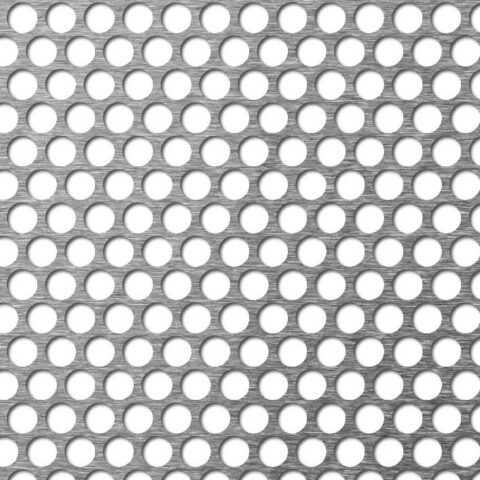 R8 T10, Perforated sheet, Aluminium, 1 x 1000 x 2000 mm - Image 1